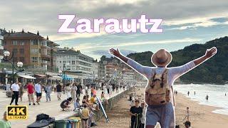 Zarautz - The most Beautiful Village in Spain - 4K walking Tour- part-2