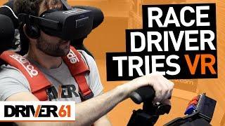 Pro-Driver Tries VR Racing Sim (Comparison to Real-Life)