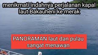 Menikmati indahnya laut merak bakauheni