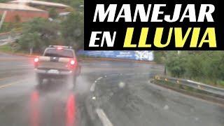 CÓMO MANEJAR EN LA LLUVIA- Qué hacer y que NO cuando llueve -Velocidad Total