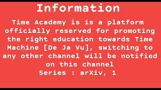 arXiv series part 1|The Time Academy#shorts#trending#Shorts#timetravel#short#Short#timeacademy