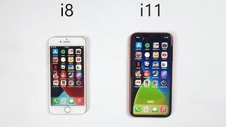 iPhone 8 vs iPhone 11 - SPEED TEST!