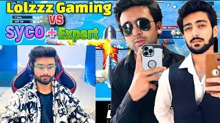 LOLZZZ GAMING VS SYCO & EXPERT IS LIVE FIGHT |IN LAST CIRCLE ZONE #bgmi#godlolzzz #lolzzzfan33