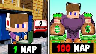 100 NAPIG MR.BEAST VOLTAM A MINECRAFT-BAN! 