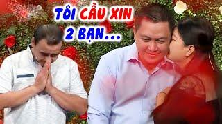 MC Quyền Linh CHẮP TAY VÁI LẠY cặp đôi sợ KHÔNG BẤM NÚT và cái kết ÔM HÔN không biết bao nhiêu lần