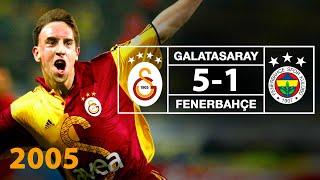 Nostalji Maçlar | Galatasaray 5 - 1 Fenerbahçe (2004-2005 Türkiye Kupası Finali )