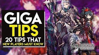 WotV 20 GIGA TIPS Beginners / New Players Guide | War of the Visions in 2020 | WotV Brave Exvius