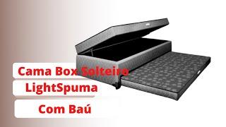 Cama Box Solteiro LightSpuma.