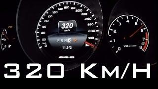 Mercedes CLS 63 AMG 700 HP - Top Speed Accelerations / 0-100 / 0-200 / 0-300 / Onboard Autobahn