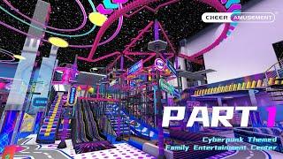 Cyberpunk Themed Family Entertainment Center | Cheer Amusement®