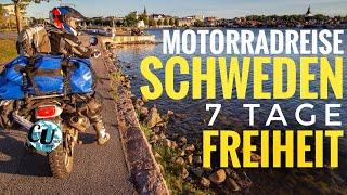 𝟕 𝐓𝐀𝐆𝐄  Freiheit & Abenteuer | MOTORRADREISE SCHWEDEN