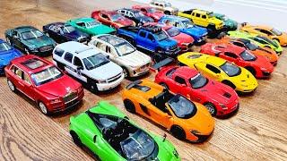 Large Diecast Model Cars Driven moving on the floor * - MyModelCarCollection