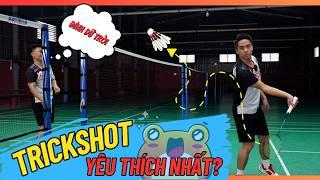 "CHÀNG QUA HÚI" - Khi Team VNB thực hiện TRICKSHOT CẦU LÔNG kiểu...???