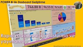 Power BI - Rapor (Dasboard) oluşturma ve yayınlama