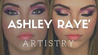 Unicorn Glam Makeup : Ashley Raye Artistry Tutorial Vlog
