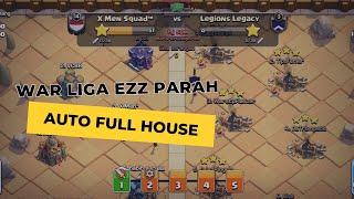 War Liga Pertama Dapet Musuh Ezz | clash of clans