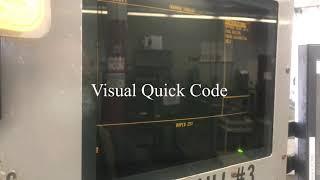 Use Visual Quick Code to Set the Tool Offset with a Tool Probe in a 2001 Haas Mini Mill