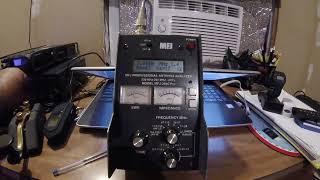 MFJ-269C Pro with a tuner