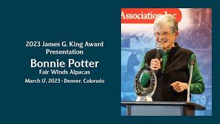 2023 James G King Alpaca Industry Recognition Award