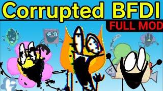 Friday Night Funkin' Learning with Pibby: Battle for Corrupted Island (FULL Demo) (BFDI Mod Glitch)