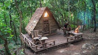 BUSHCRAFT SKILLS BUILDING A-FRAME IN BUSHCRAFT, CRAFTING- WILDLIFE