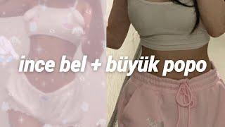 “˗ˏˋ ince bel büyük şekilli kalça ↺ türkçe subliminal