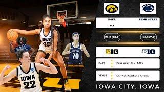 No. 2 Iowa vs Penn State | Big Ten | 2.8.24