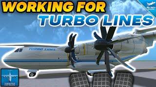 Working As TURBO LINES PILOT - CARGO DELIVERY (C-400) | Turboprop Flight Simulator