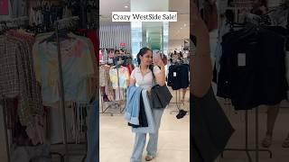 Westside Sale 2025  #shorts #viralvideo #westside #shopping #trending #youtubeshorts #sejal