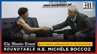 French Ambassador to the Philippines H.E. Michèle Boccoz | The Manila Times Roundtable