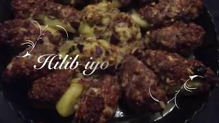 Hilib iyo baradho - Meatballs with potato