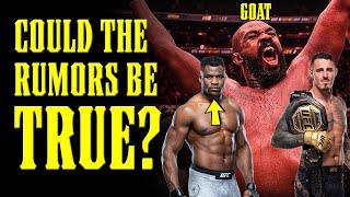 Jon Jones PROVES he's the GOAT!! INDUSTRY RUMORS Swirl about FRANCIS NGANNOU Superfight!!