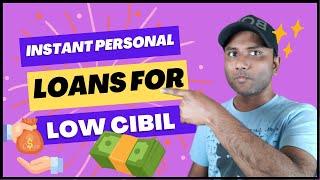 2 Lakh Instant Personal Loan For CIBIL Defaulters | Instant Personal Loan For Low CIBIL Score|