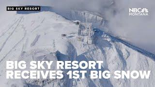 Incredible snow video of Big Sky Resort