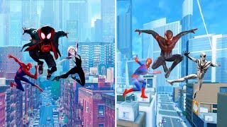 Recreating Spider-man Into The Spider-Verse Poster in TASM 2 Android!