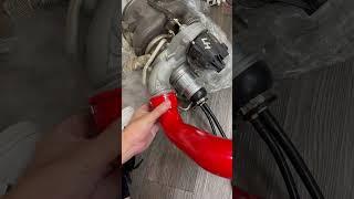 FTP charge pipe single-layer seal with B58 turbo charger, smoke test