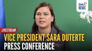 LIVE: VP Sara Duterte press conference (Dec. 11, 2024) | GMA Integrated News - Replay