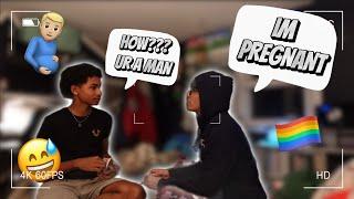 TELLING MY BOYFRIEND 'IM PREGNANT" GONE WRONG (GAY COUPLE PRANK) (BACKFIRED!)