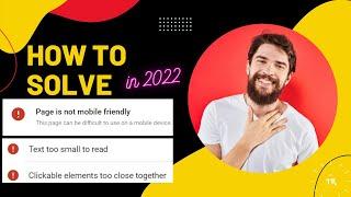 How to Solve Page Not Mobile Friendly in Google Search Console