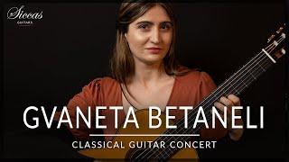 GVANETA BETANELI - Classical Guitar Concert | Tarrega, Barrios, and de Narváez | Siccas Guitar