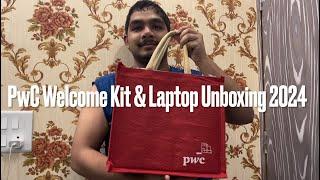 PwC - Welcome Kit Unboxing 2024 | Onboarding Gifts | Big 4