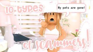 roblox: 10 Types of Adopt Me Scammers!  | grace k 