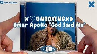 Omar Apollo "God Said No" CD UNBOXING