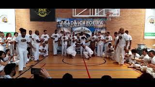 Roda Jogo Benguela Mestrando/Profesores  Madrid Abada Capoeira #abadacapoeira
