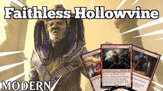 One Does Not Simply Put Looting in a Deck! | Faithless Hollowvine | Modern | MTGO