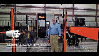 Service Steel's Success with Mazak Laser
