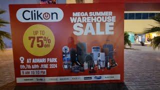 Clikon Mega Sale: Save Up to 75% This Summer!"@evasfoodvlogchannel