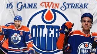 Rewatch the Oilers historic 16-Game Win Streak