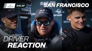 Drivers React // Oracle San Francisco Sail Grand Prix 