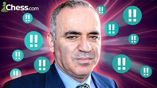 La MEJOR partida de GARRY KASPAROV | Análisis de Partidas de Ajedrez